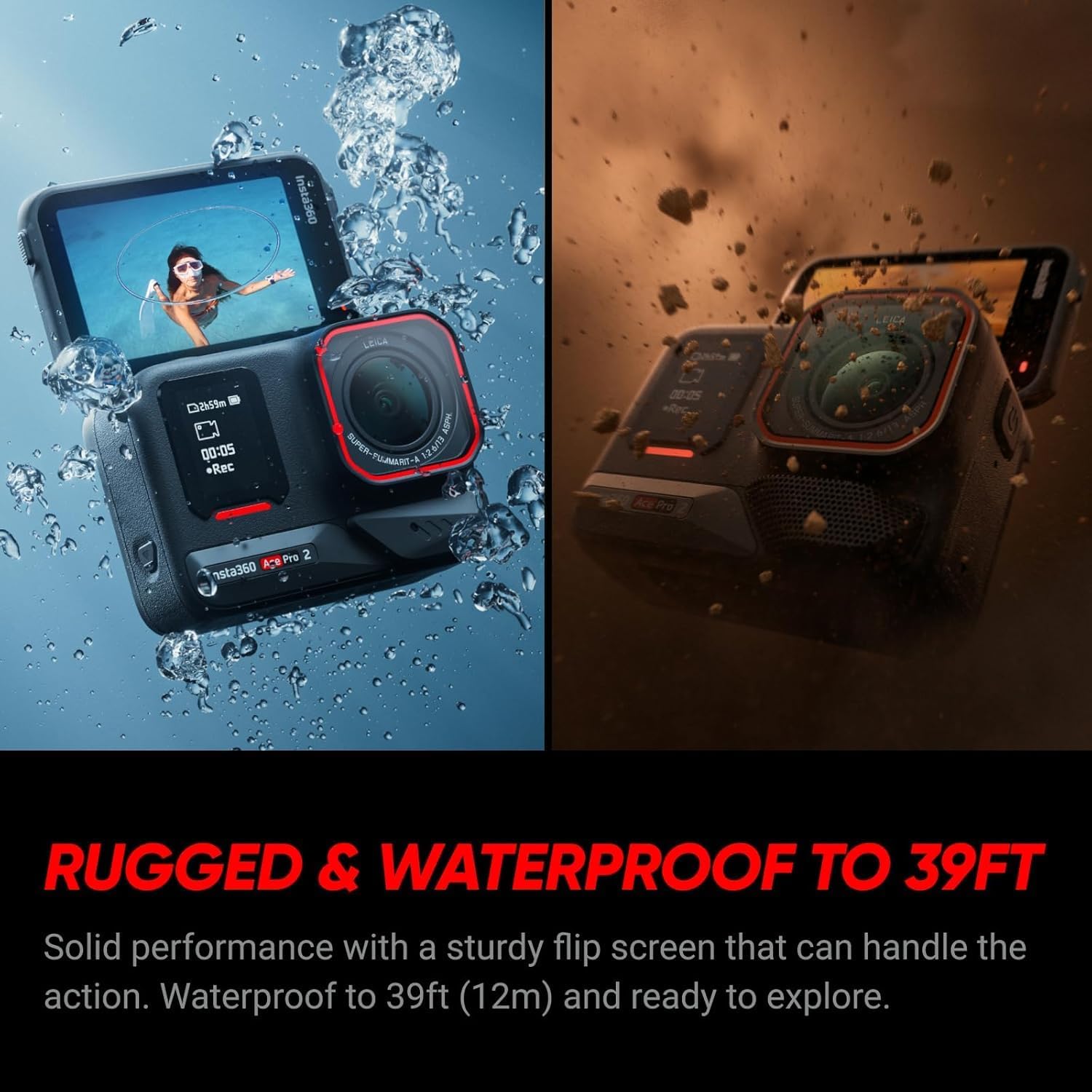Insta360 Ace Pro 2 Waterproof Action Camera